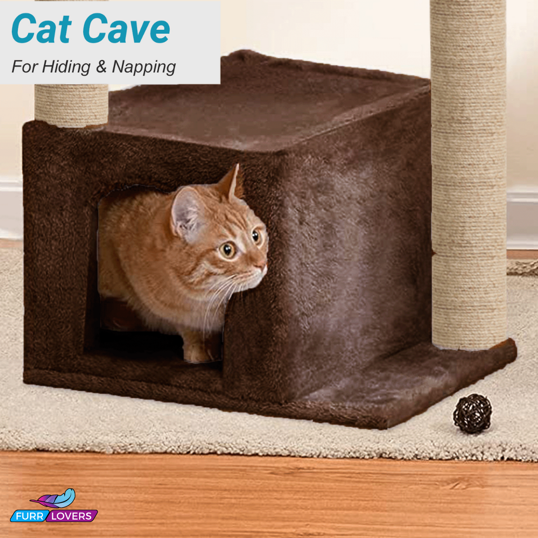 Soft Fur Condo Activity Cat Tree