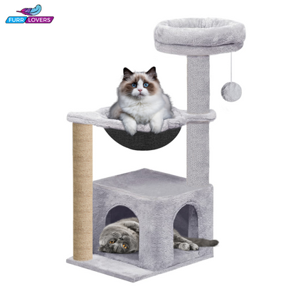 Soft Fur Condo Activity Cat Tree