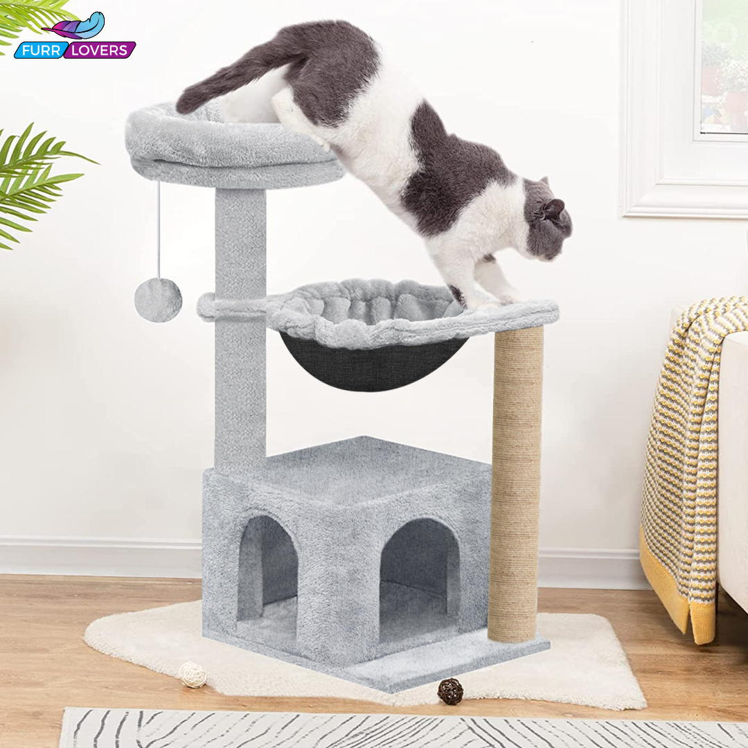 Soft Fur Condo Activity Cat Tree