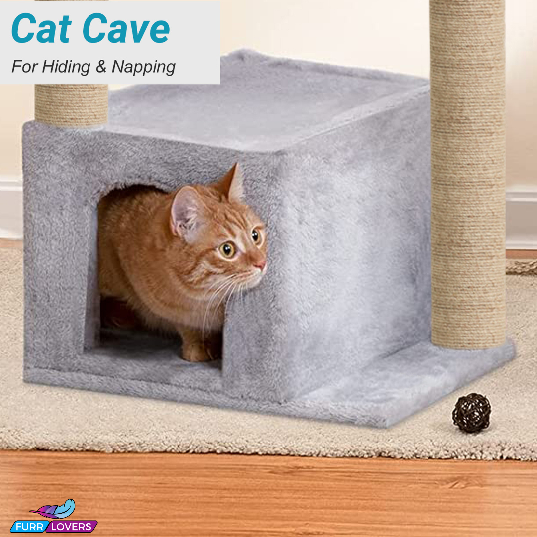 Soft Fur Condo Activity Cat Tree