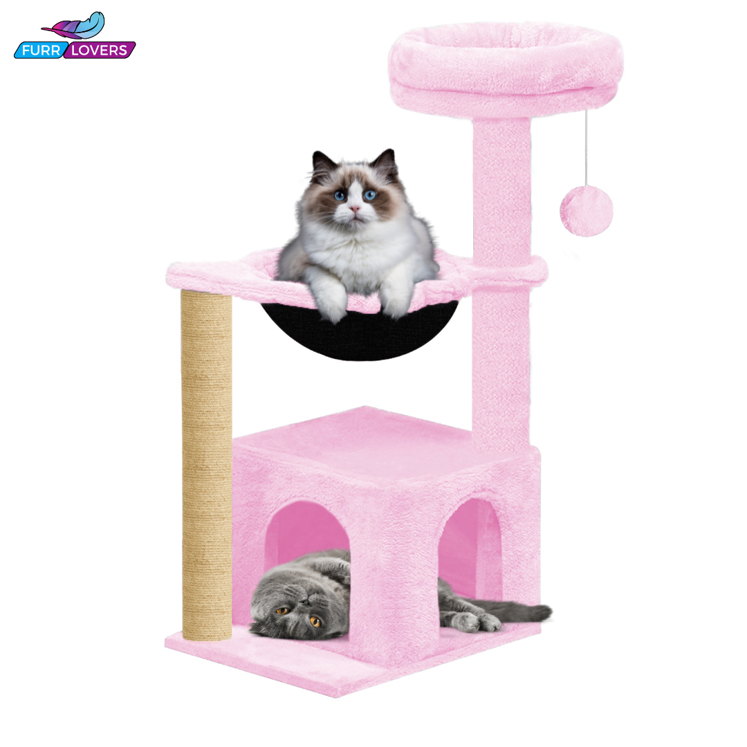 Soft Fur Condo Activity Cat Tree