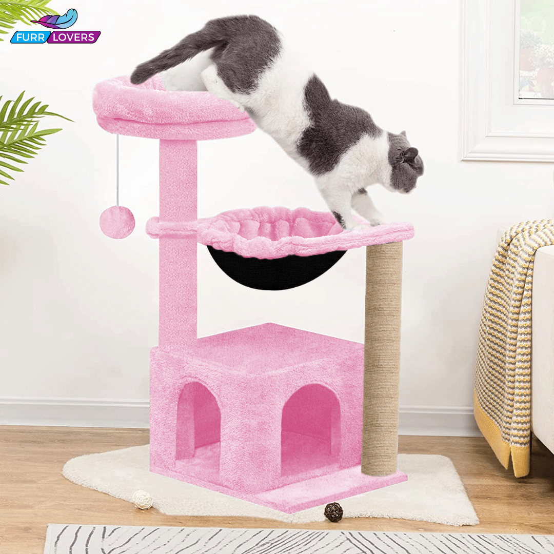 Soft Fur Condo Activity Cat Tree