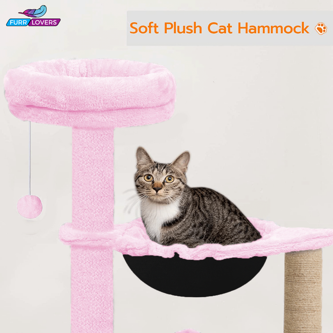 Soft Fur Condo Activity Cat Tree