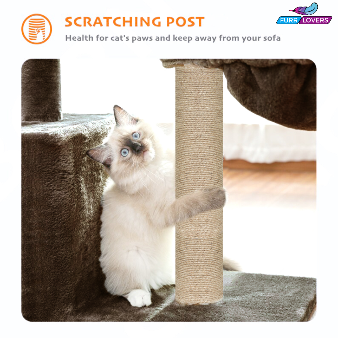 Soft Fur Condo Activity Cat Tree