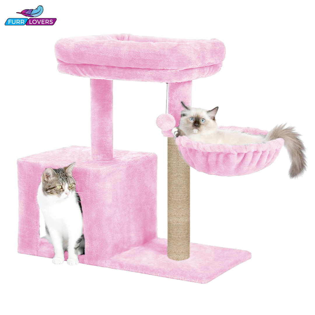 Soft Fur Condo Activity Cat Tree