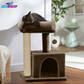 Condo Kitten Cat Tree - Plush Fur Fabric