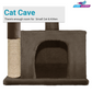 Condo Kitten Cat Tree - Plush Fur Fabric