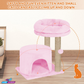 Kitten Cat Tree - Plush Fur Fabric