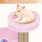 Kitten Cat Tree - Plush Fur Fabric